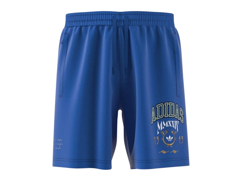 adidas Olympic Logo Shorts Blue
