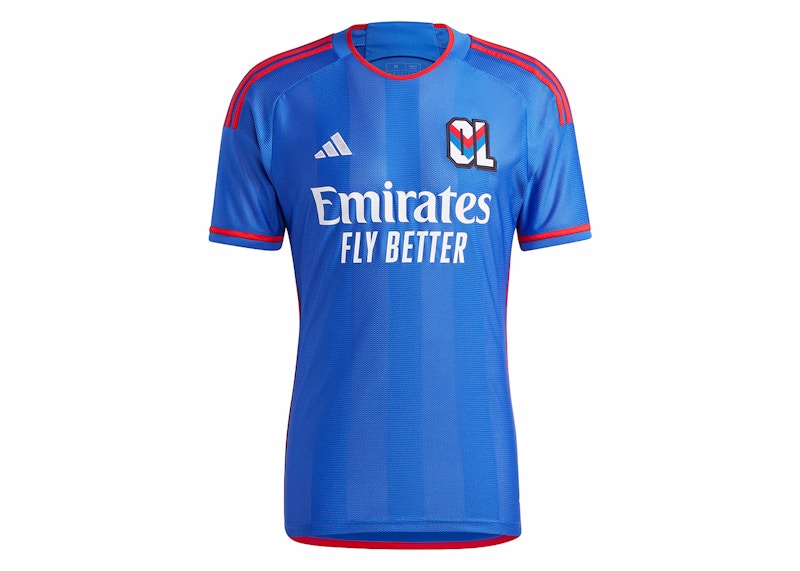adidas Olympique Lyonnais 23/24 Away Jersey Hi-Res Blue