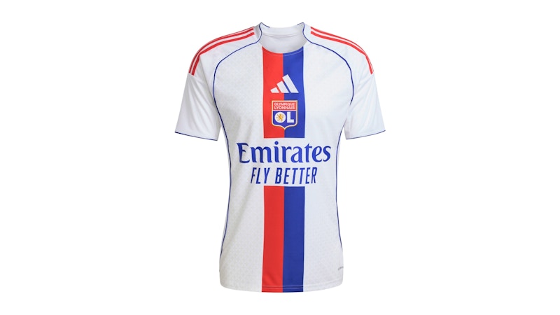 adidas Olympique Lyonnais 25/26 Home Jersey White