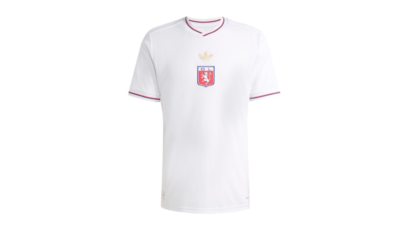 adidas Olympique Lyonnais Anniversary Jersey White