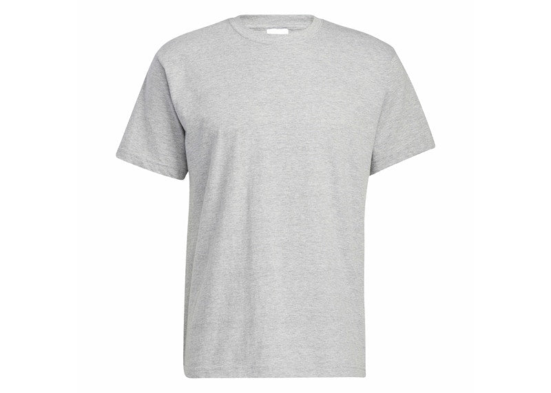 adidas Originals Blank Black Tee Medium Grey Heather