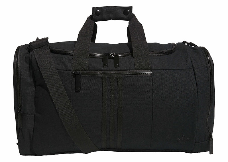 adidas Originals Canvas Duffel Bag Black