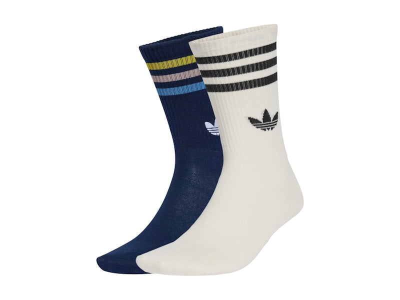adidas Originals x Liberty London Crew Socks 2 Pairs Multicolor/Chalk White