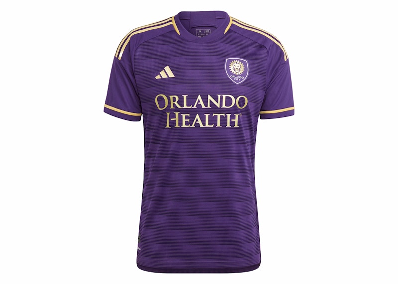 adidas Orlando City 23/24 Home Authentic Jersey Rich Purple