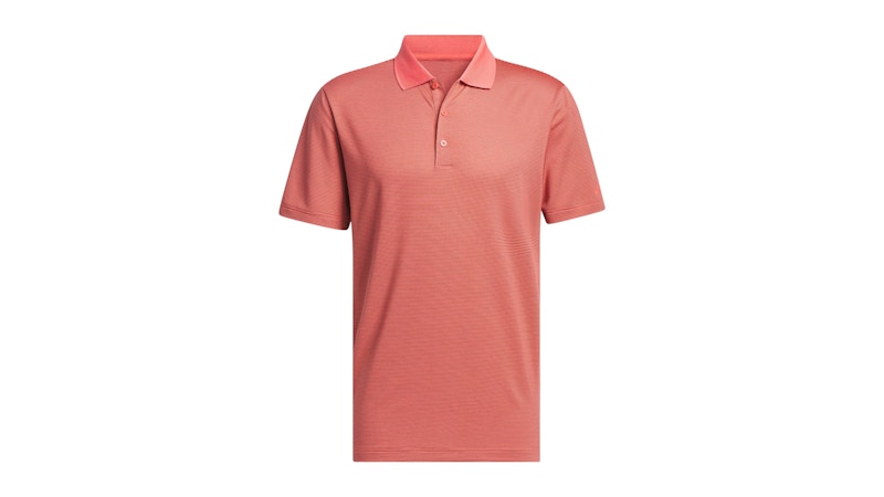 adidas Ottoman Polo Shirt Preloved Scarlet/Charcoal