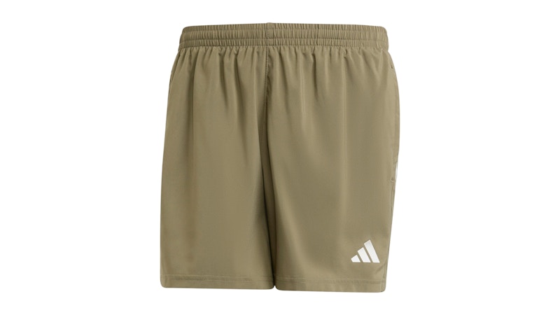 adidas Own The Run Shorts Olive Strata