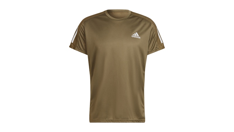 adidas Own The Run T-Shirt Focus Olive