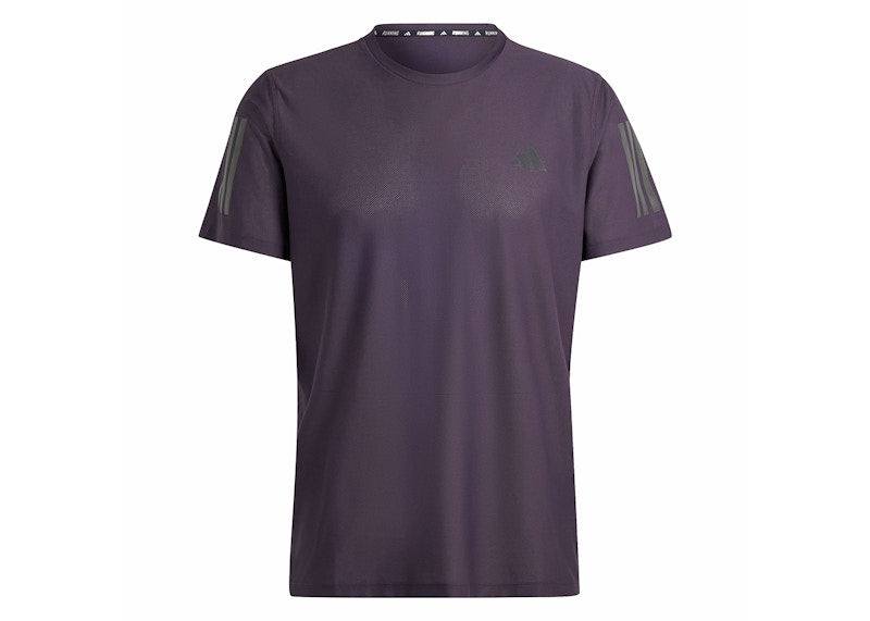 adidas Own the Run Tee Aurora Black