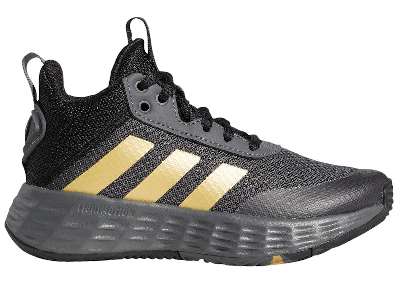 adidas Ownthegame 2.0 Grey Matte Gold Core Black (GS)