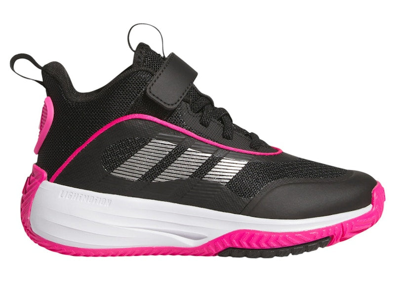 adidas Ownthegame 3.0 Core Black Iron Metallic Shock Pink (GS)