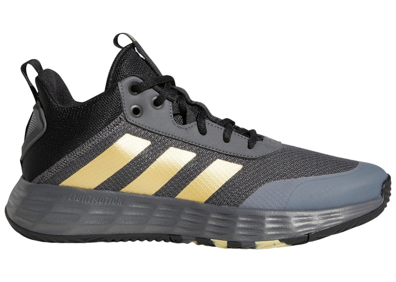 adidas Ownthegame Grey Matte Gold Core Black