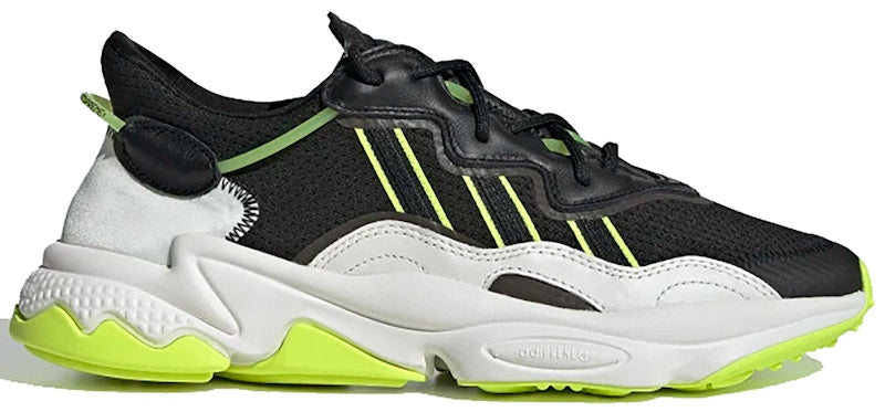 adidas Ozweego Black White Solar Yellow
