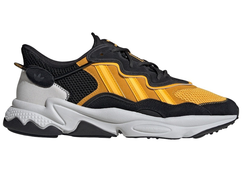 adidas Ozweego Core Black Grey Crew Yellow