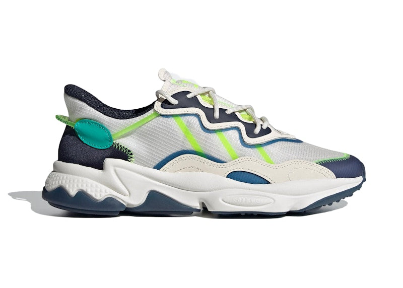 adidas Ozweego Core White Signal Green