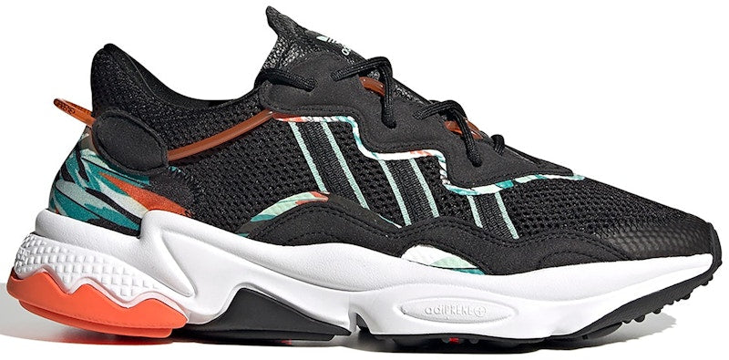 adidas Ozweego Geometric Jungle Print Black