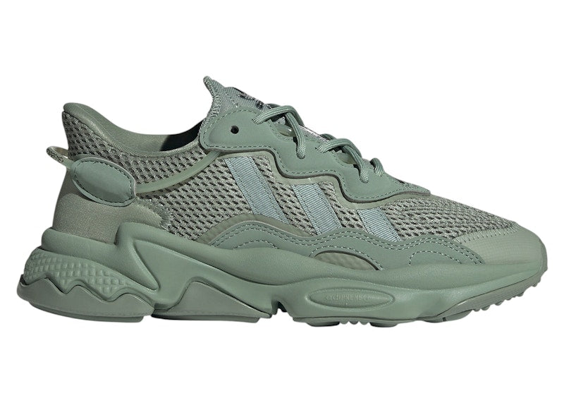 adidas Ozweego Silver Green Black (GS)