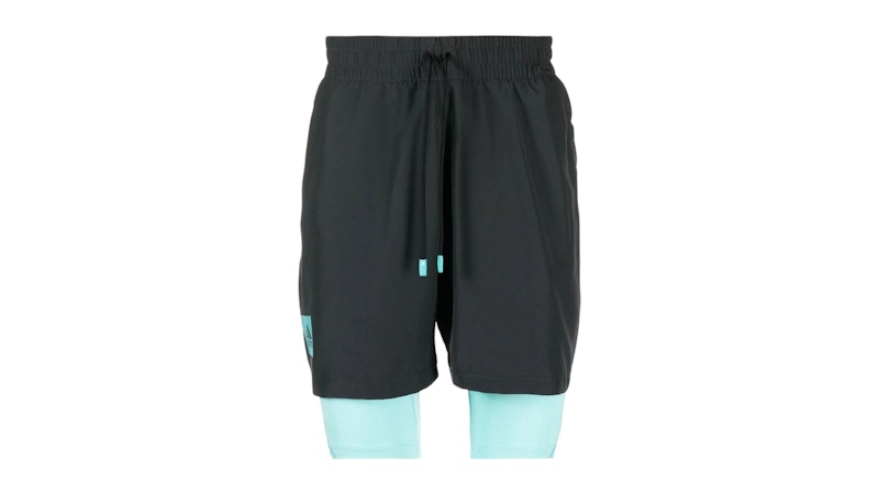 adidas Paris 2N1 7 Inch Shorts Black