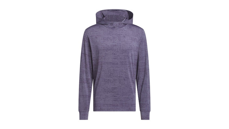 adidas Performance Printed Lightweight Hoodie Preloved Violet Aurora Plum