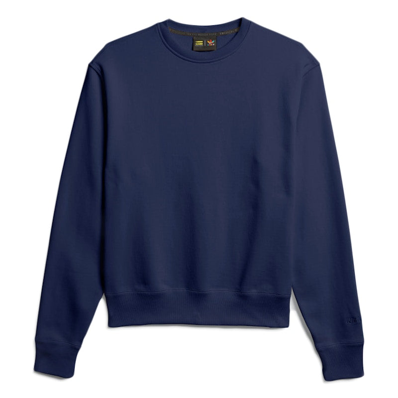 adidas Pharrell Williams Basics Crewneck Sweatshirt Night Sky