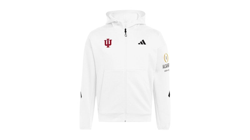 adidas Playoff Zne Full Zip Hoodie White/Black/Multi