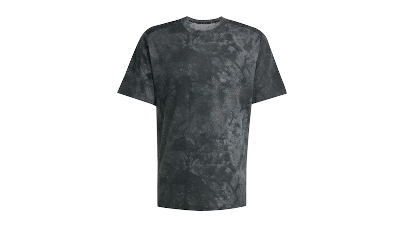 adidas Power Graphic Tee Grey Grey Six Black