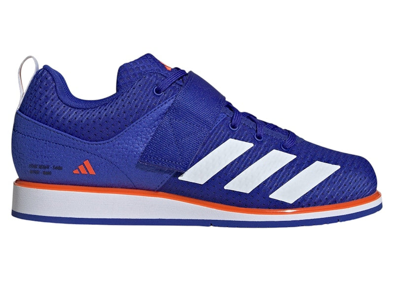 adidas Powerlift 5 Lucid Blue Cloud White Impact Orange