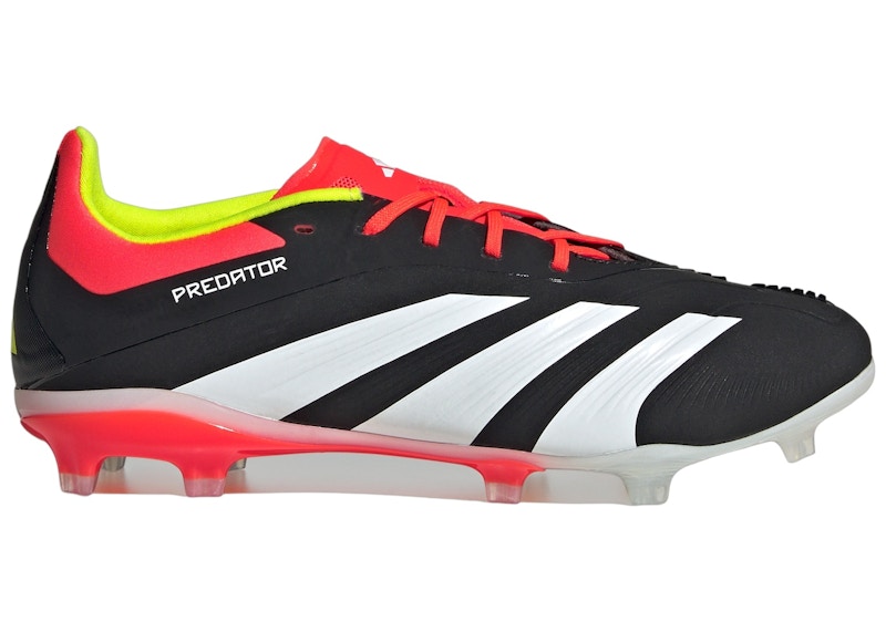 adidas Predator 24 Elite FG Core Black Cloud White Solar Red (GS)