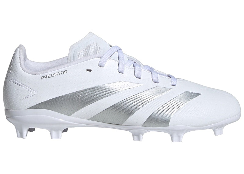 adidas Predator 24 League FG Cloud White Silver Metallic (GS)