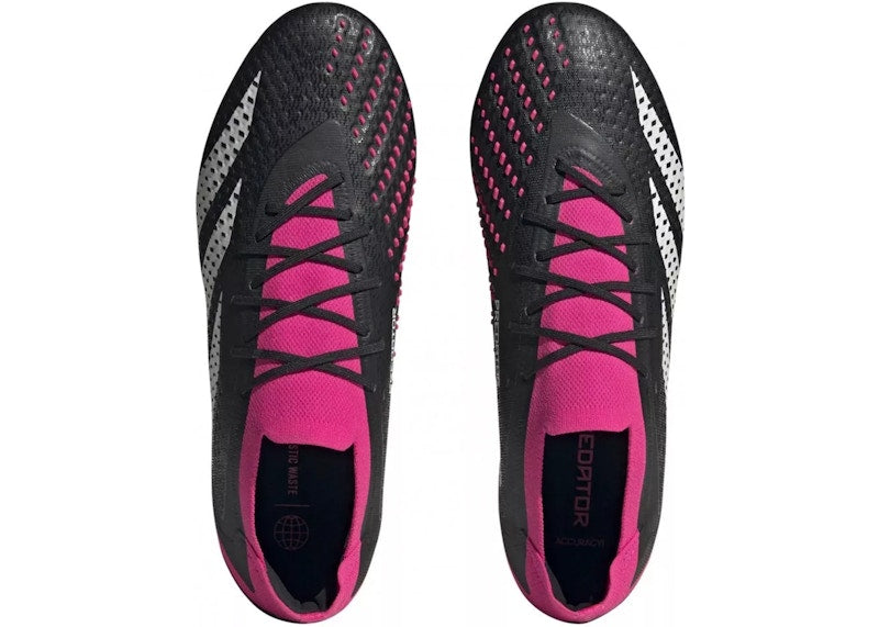 adidas Predator Accuracy.1 Low FG Black Team Shock Pink