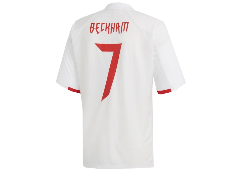 adidas Predator David Beckham Jersey White/Clear Grey