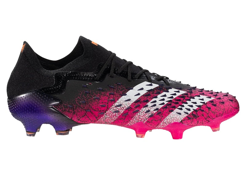adidas Predator Freak.1 Low FG Demonskin Black Shock Pink