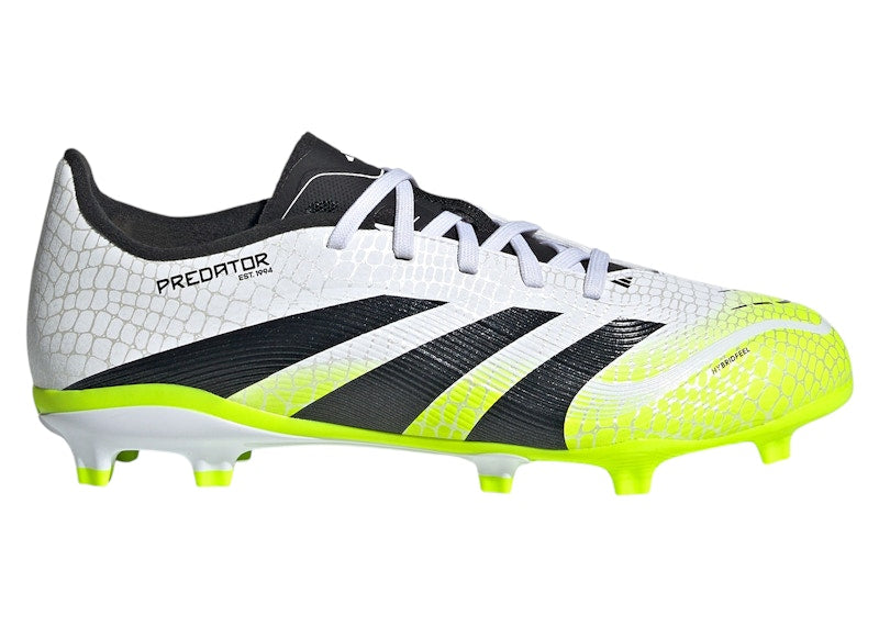 adidas Predator League FG/MG Cloud White Core Black Lucid Lemon (GS)
