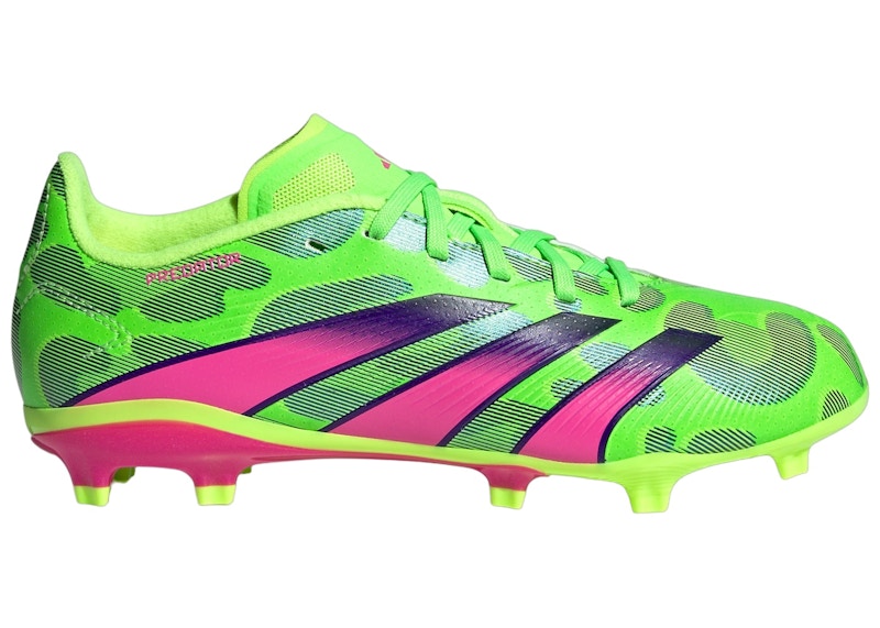 adidas Predator League Generation Pred FG Team Solar Green Team Shock Pink Lucid Lemon (GS)