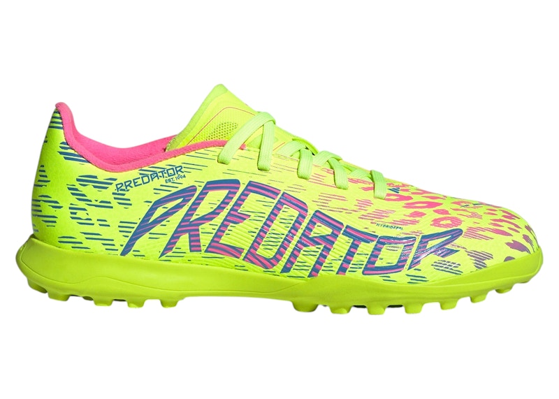 adidas Predator League Turf Lucid Lemon Blue Fusion Lucid Pink (GS)