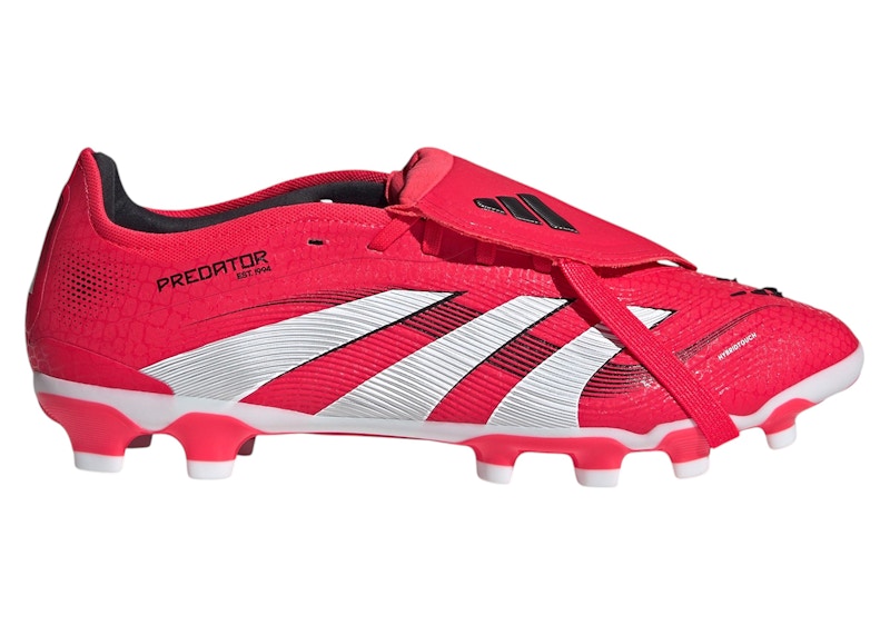 adidas Predator Pro Fold-Over Tongue FG/MG Lucid Red Cloud White Core Black