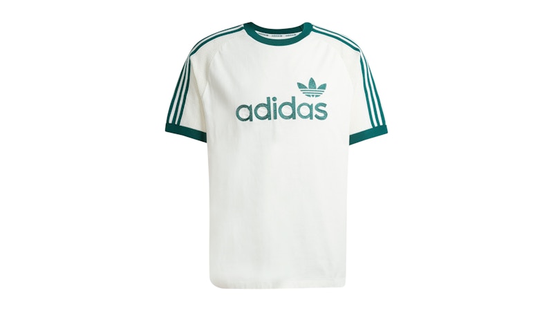 adidas Premium Knitted T-Shirt Off White