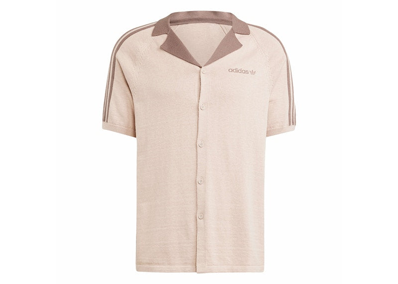 adidas Premium Knitted Tee Wonder Taupe