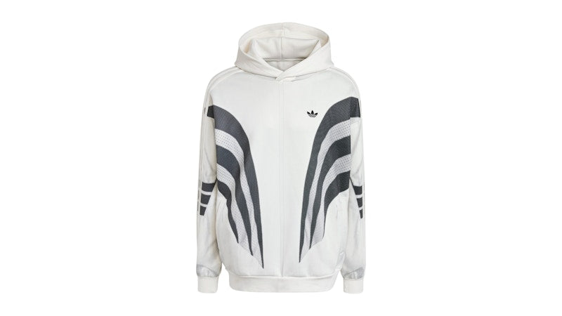 adidas Premium Q3 Print Hoodie Cloud White
