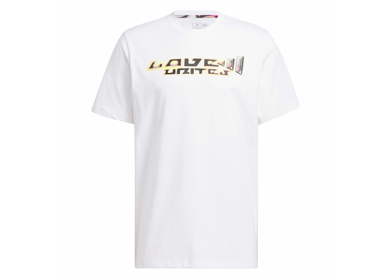 adidas Pride Graphic Tee White