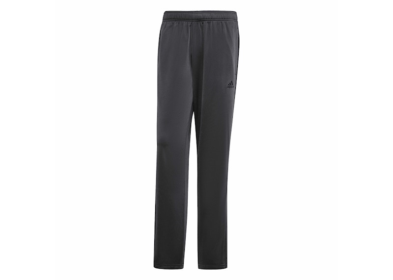 adidas Primegreen Essentials Warm-Up Open Hem 3-Stripes Track Pants Dgh Solid Grey/Black