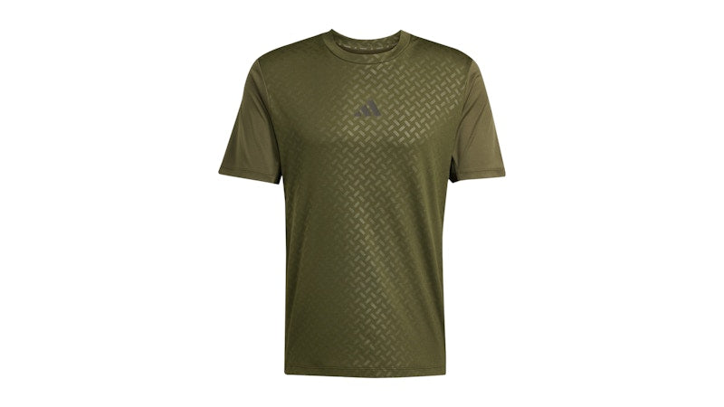 adidas Primelift 3-Stripes Tee Night Cargo