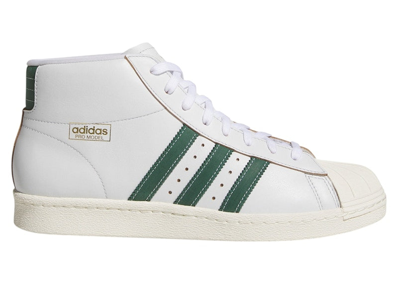 adidas Pro Model 80 ADV Crystal White Collegiate Green Off White