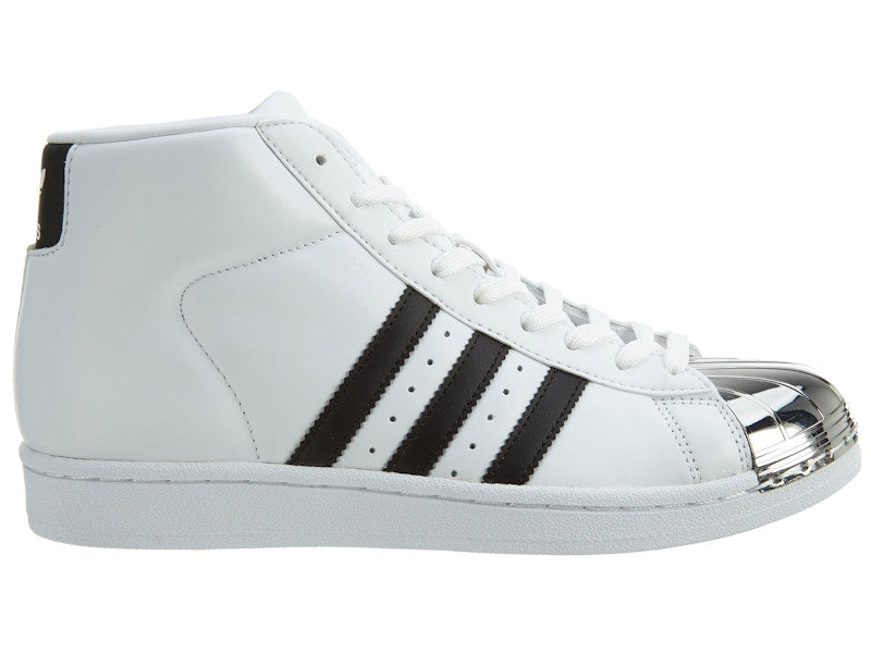 adidas Promodel Metal Toe White Black-Gold Metallic (Women's)