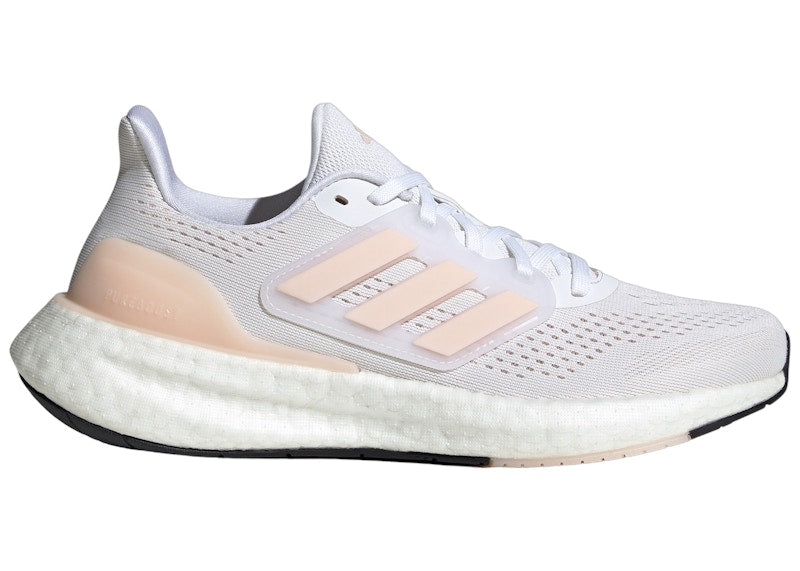 adidas Pureboost 23 Cloud White Wonder Quartz Core Black (Women's)