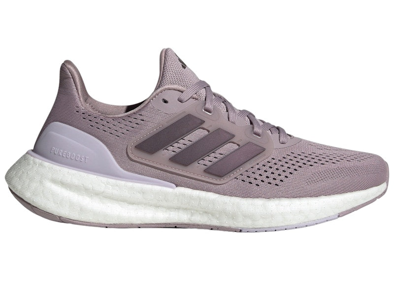 adidas Pureboost 23 Preloved Fig Aurora Met. Silver Dawn (Women's)