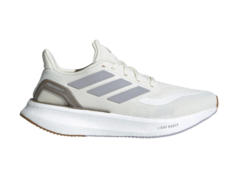 adidas Pureboost 5 Core White Glory Grey Cyber Metallic (Women's)