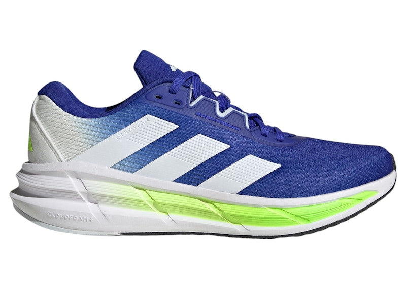 adidas Questar 3 Lucid Blue Cloud White Lucid Lemon