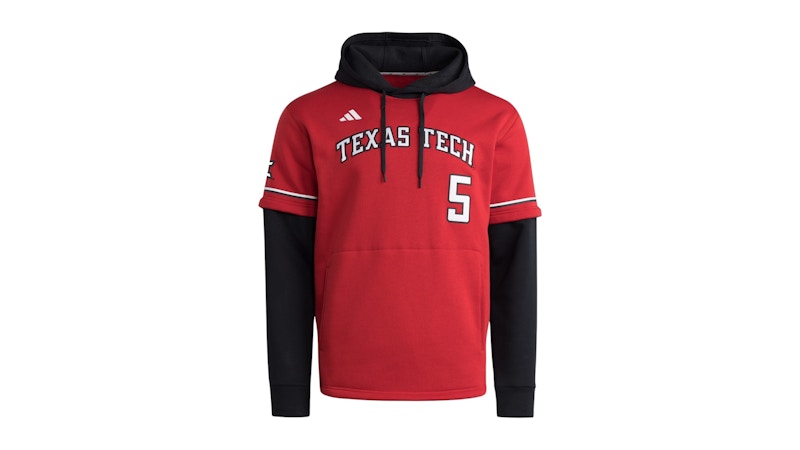 adidas Raiders Patrick Mahomes Jersey Hoodie Red Team Power Red Black