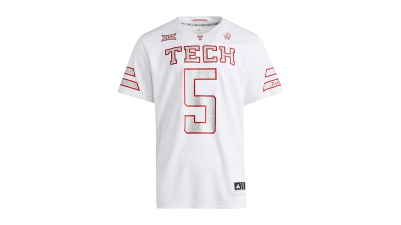 adidas Raiders Patrick Mahomes Too Cold Premier Jersey Red White