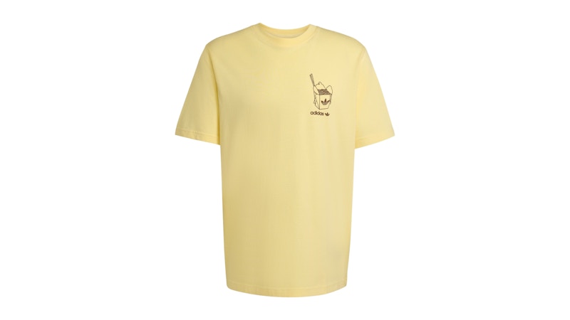 adidas Ramen Box Gfx Loose T-Shirt Almost Yellow